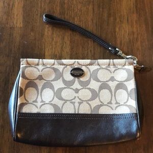 Coach wristlet